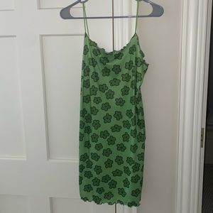 Shein green dress